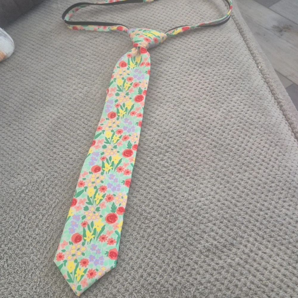 Floral Kids Tie - Multicolor